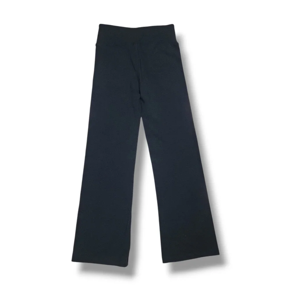 Earth Threads Sustainable Organic Black‎ Yoga Pants Girls Medium (6)